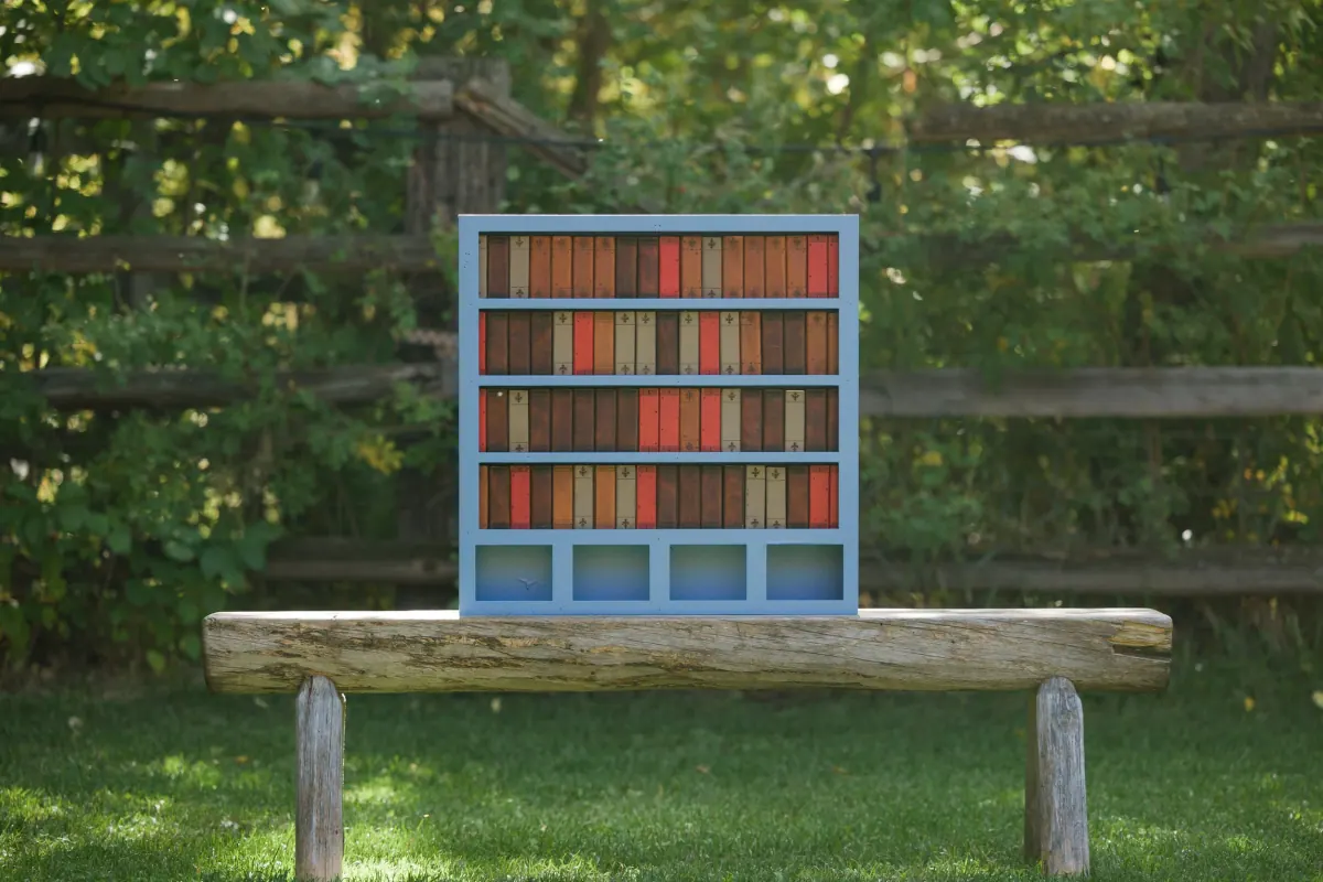 Luxury Book-Stack Guest Book